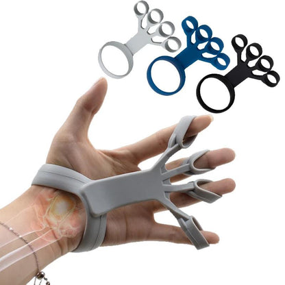 Silicone Finger Trainer Hand Grip & Wrist Exerciser by HitMyNeed