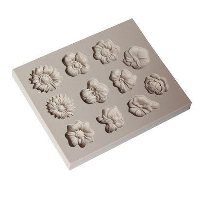 Silicone Flower Candy & Fondant Mold, 11 Designs by HitMyNeed