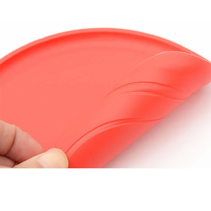 Silicone Flying Disc for Dogs, 18 cm by HitMyNeed
