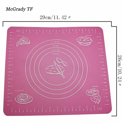 Silicone Fondant Mat Non-Stick Rolling Pad by HitMyNeed