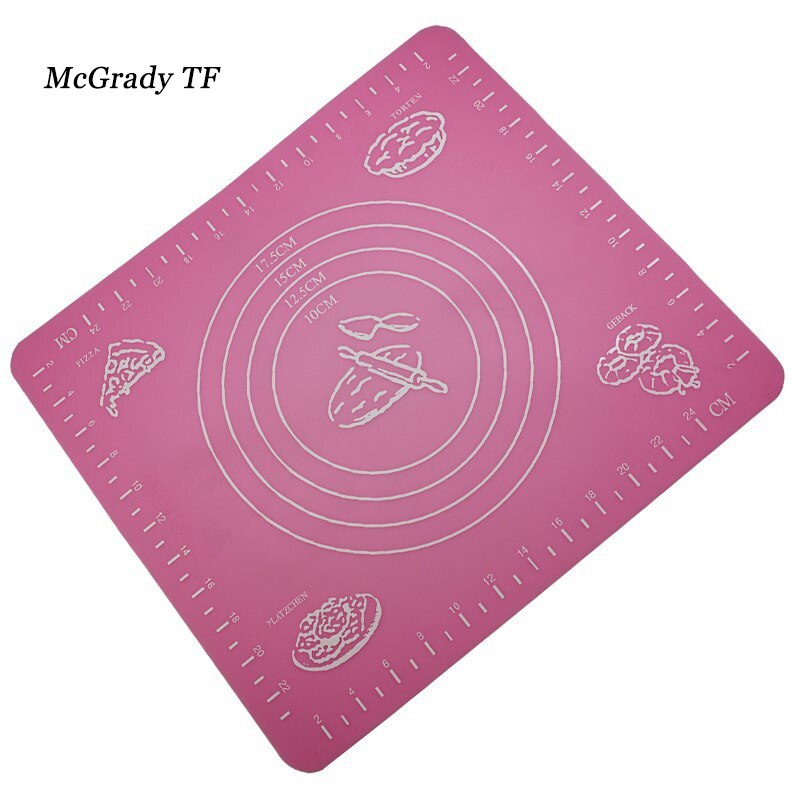 Silicone Fondant Mat Non-Stick Rolling Pad by HitMyNeed