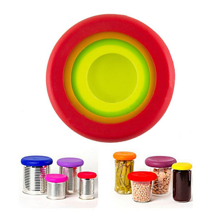 Silicone Food Hugger Cover Set for Fruits & Containers by HitMyNeed