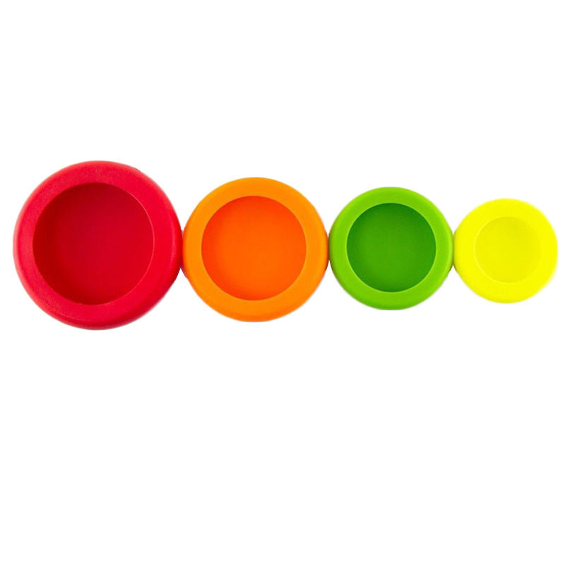 Silicone Food Hugger Cover Set for Fruits & Containers by HitMyNeed