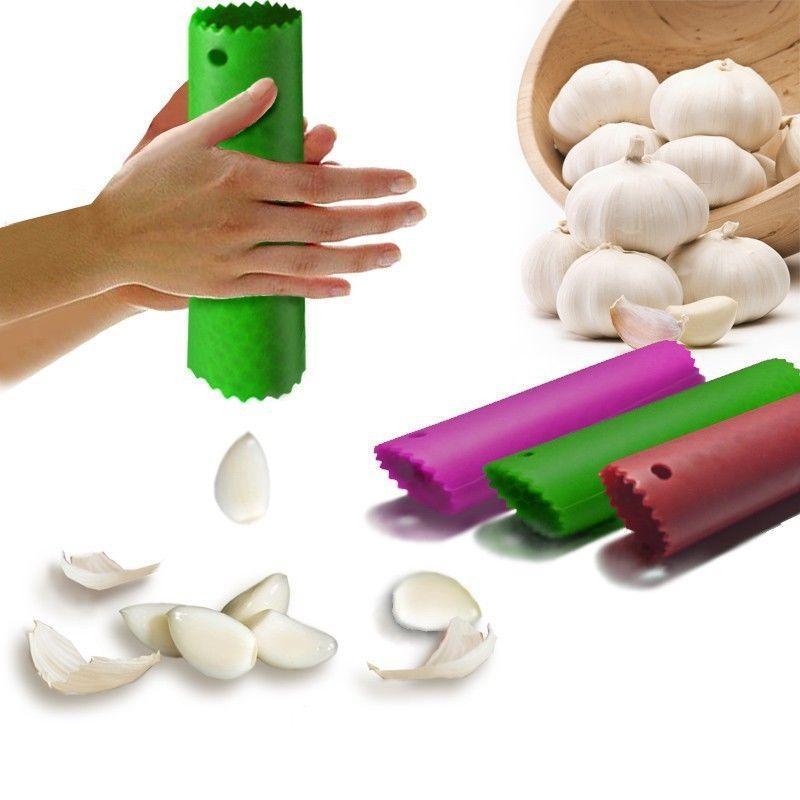 Silicone Garlic Peeler Roller Tube by HitMyNeed