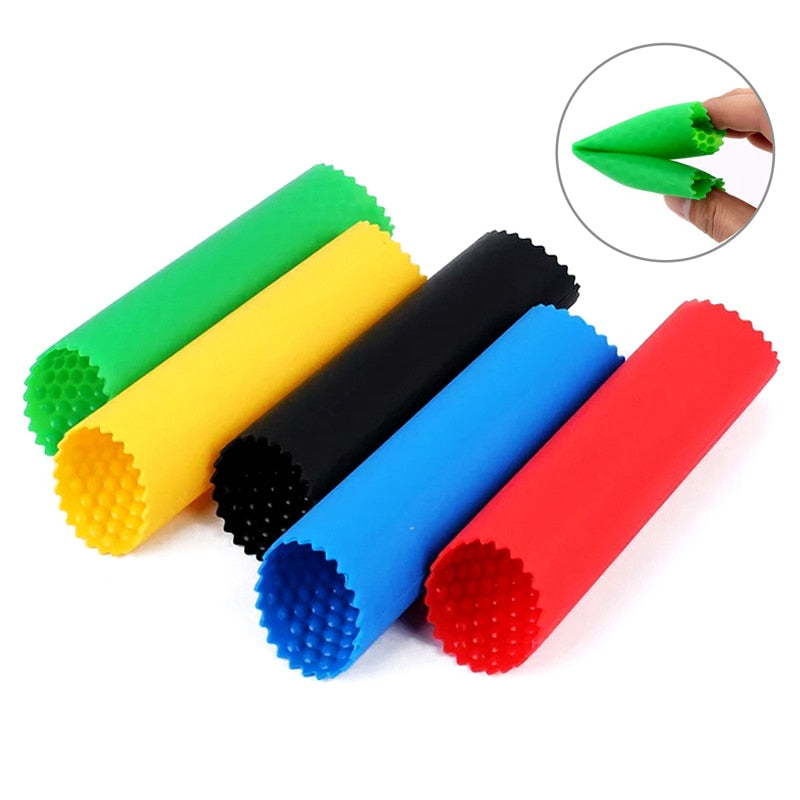 Silicone Garlic Peeler Tube - Hands-Free Clove Peeling by HitMyNeed