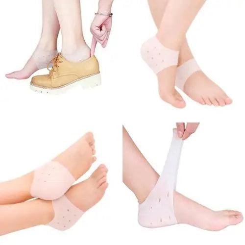 Silicone Gel Heel Inserts for Plantar Fasciitis (2PCS) by HitMyNeed