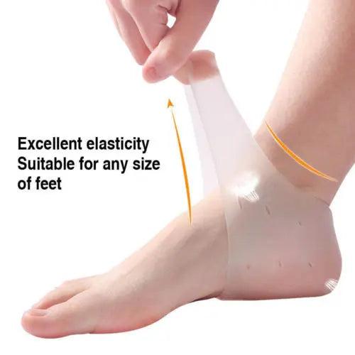 Silicone Gel Heel Inserts for Plantar Fasciitis (2PCS) by HitMyNeed