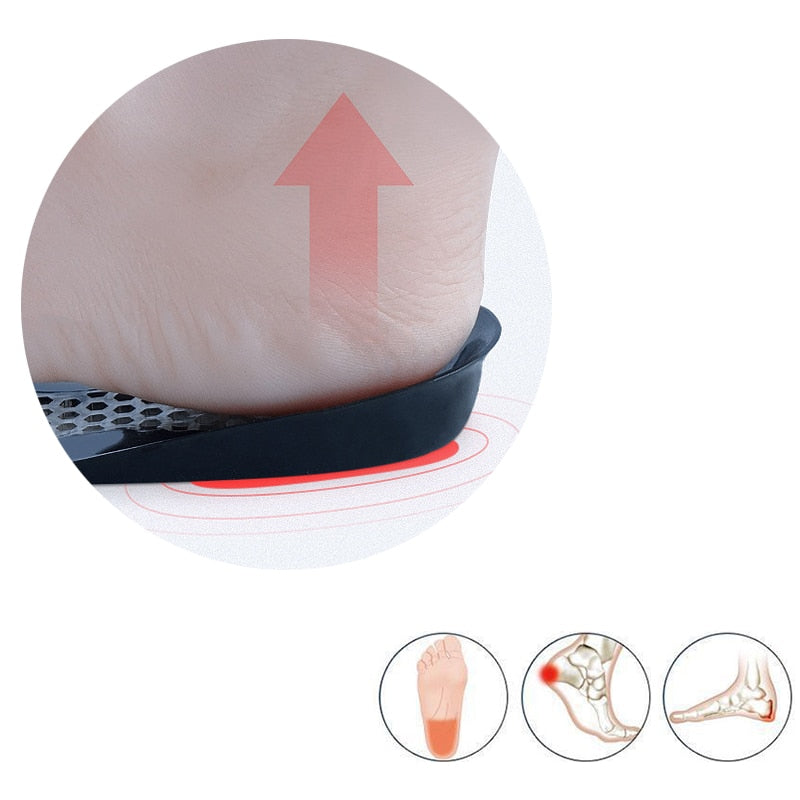 Silicone Gel Heel Pads with Honeycomb Cushion by HitMyNeed