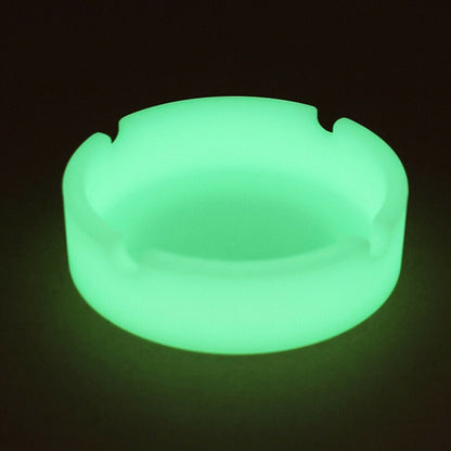 Silicone Glow-in-the-Dark Ashtray by HitMyNeed