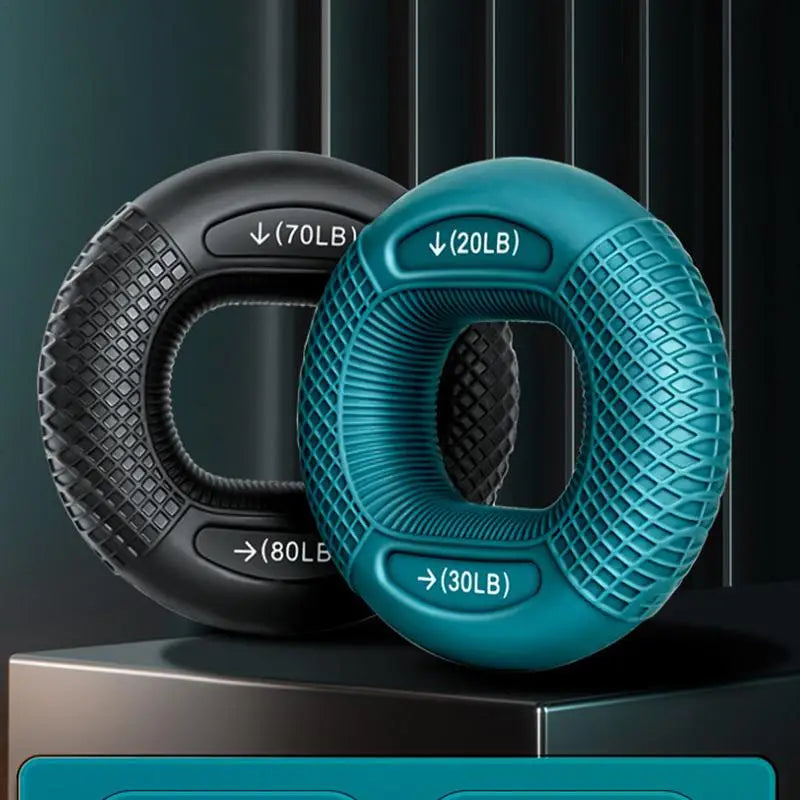 Silicone Hand Grip Strengthener Ring for Finger & Wrist by HitMyNeed