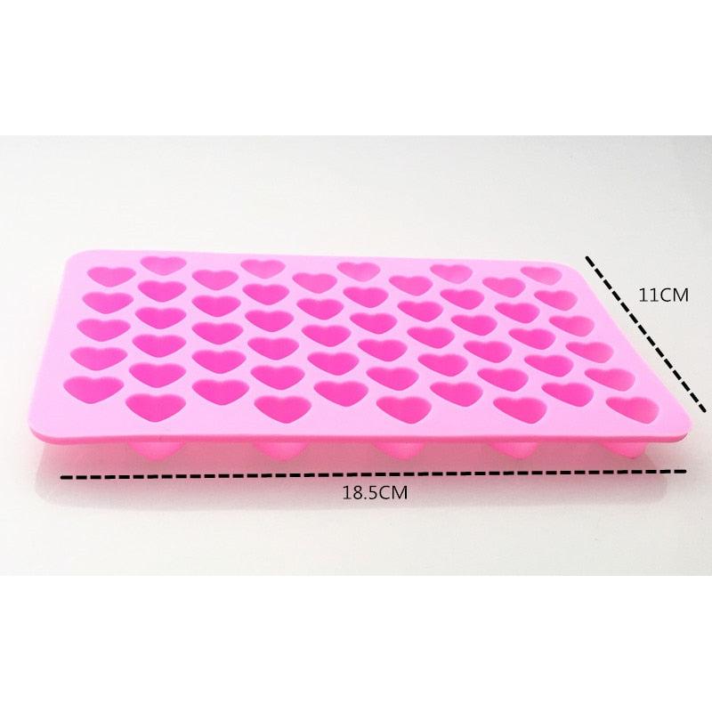 Silicone Heart Mold with 55 Cavities for Baking by HitMyNeed