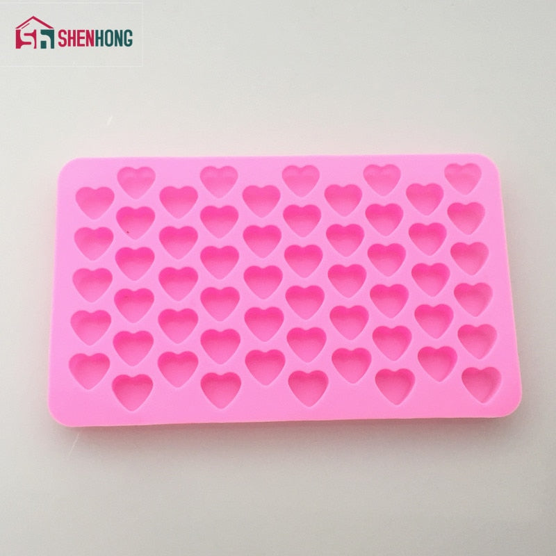 Silicone Heart Mold with 55 Cavities for Baking by HitMyNeed