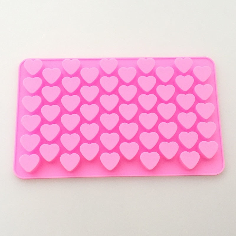 Silicone Heart Mold with 55 Cavities for Baking by HitMyNeed