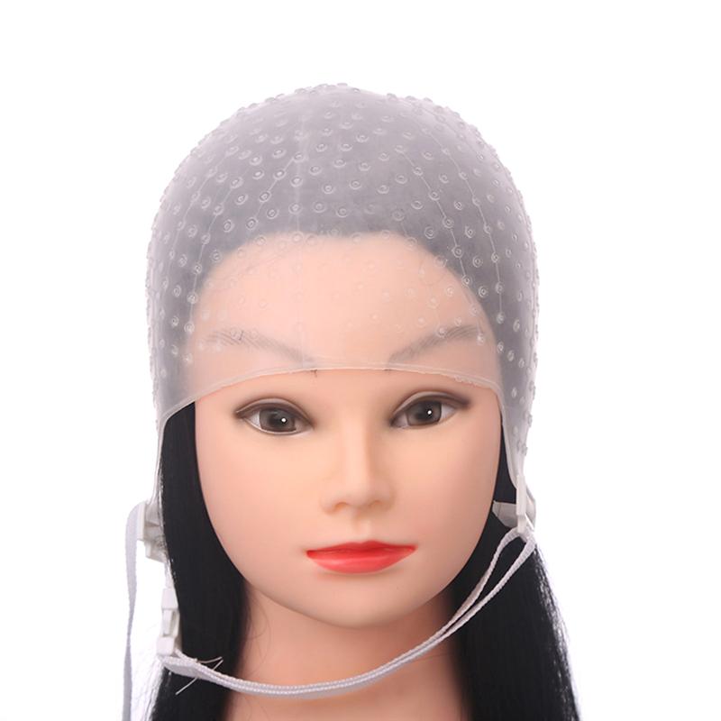 Silicone Highlighting Hair Dye Cap with Hook by HitMyNeed