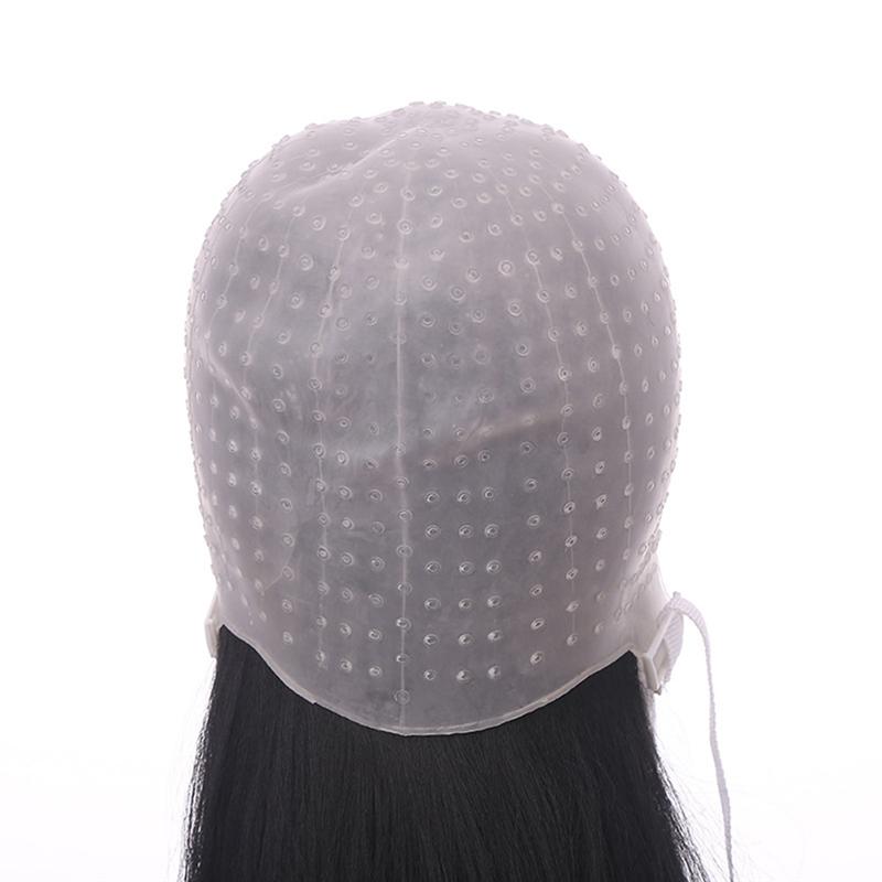 Silicone Highlighting Hair Dye Cap with Hook by HitMyNeed