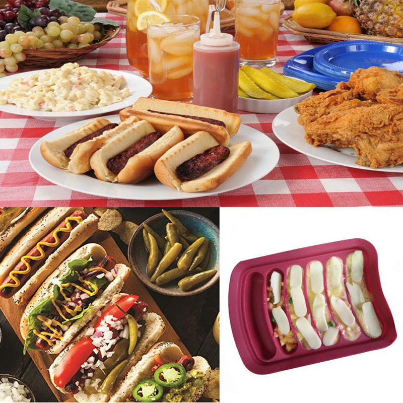 Silicone Hot Dog and Sausage Mold by HitMyNeed