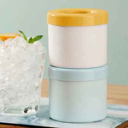 Silicone Ice Bucket Mold for Round Mini Ice Cubes by HitMyNeed
