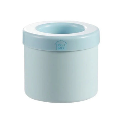 Silicone Ice Bucket Mold for Round Mini Ice Cubes blue by HitMyNeed