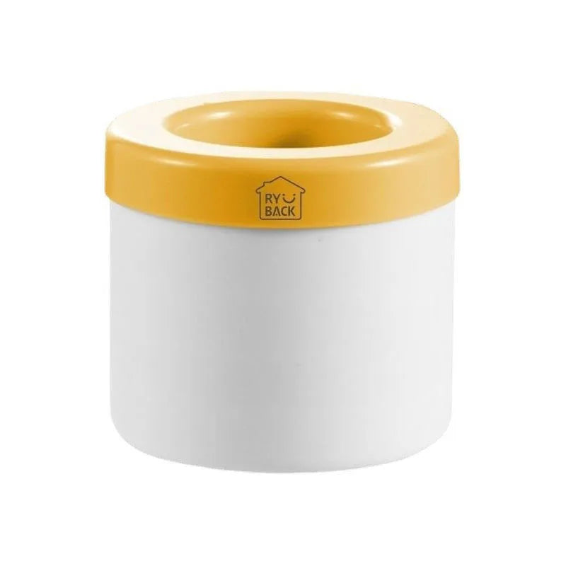 Silicone Ice Bucket Mold for Round Mini Ice Cubes yellow by HitMyNeed