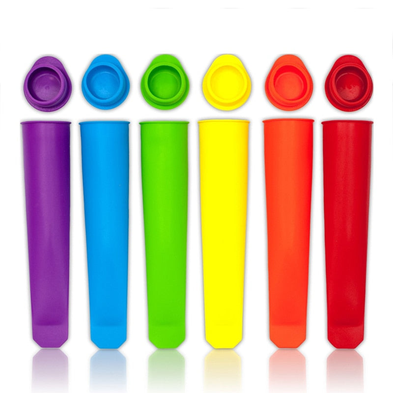 Silicone Ice Lolly Mould Popsicle Maker with Cap by HitMyNeed