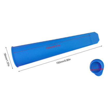Silicone Ice Pole Moulds Set of 6 with Caps by HitMyNeed