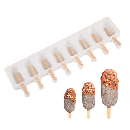 Silicone Ice Pop Mold Tray with 8 Cavities by HitMyNeed