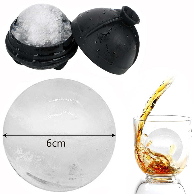 Silicone Ice Sphere Mold Ice Ball Maker 6 cm by HitMyNeed