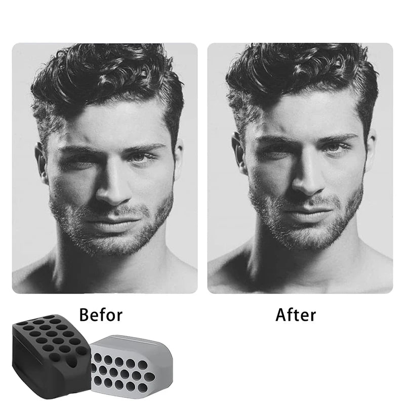Silicone Jaw Exerciser Facial & Neck Toner by HitMyNeed