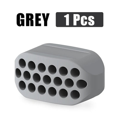 Silicone Jaw Exerciser Facial & Neck Toner grey-1-pcs by HitMyNeed