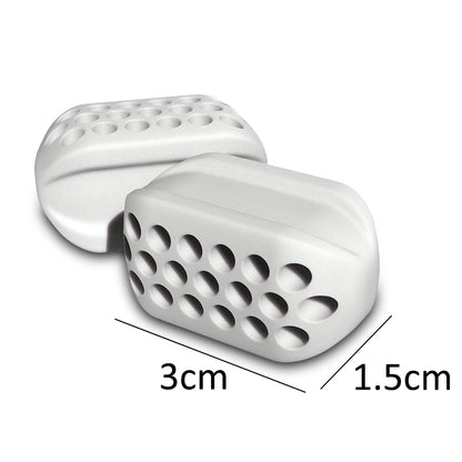 Silicone Jawline Chewing Balls (Set of 2) by HitMyNeed