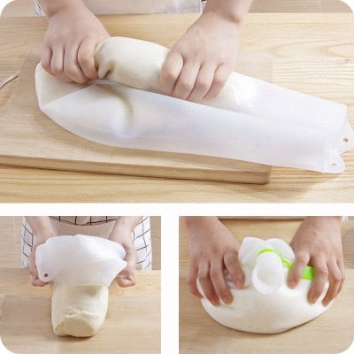 Silicone Kneading Dough Bag for Clean Baking by HitMyNeed