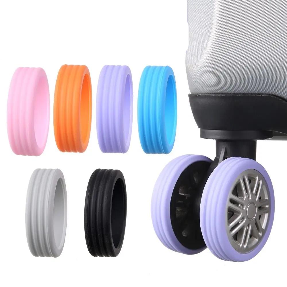 Silicone Luggage Wheel Covers Set (8 Pieces) by HitMyNeed