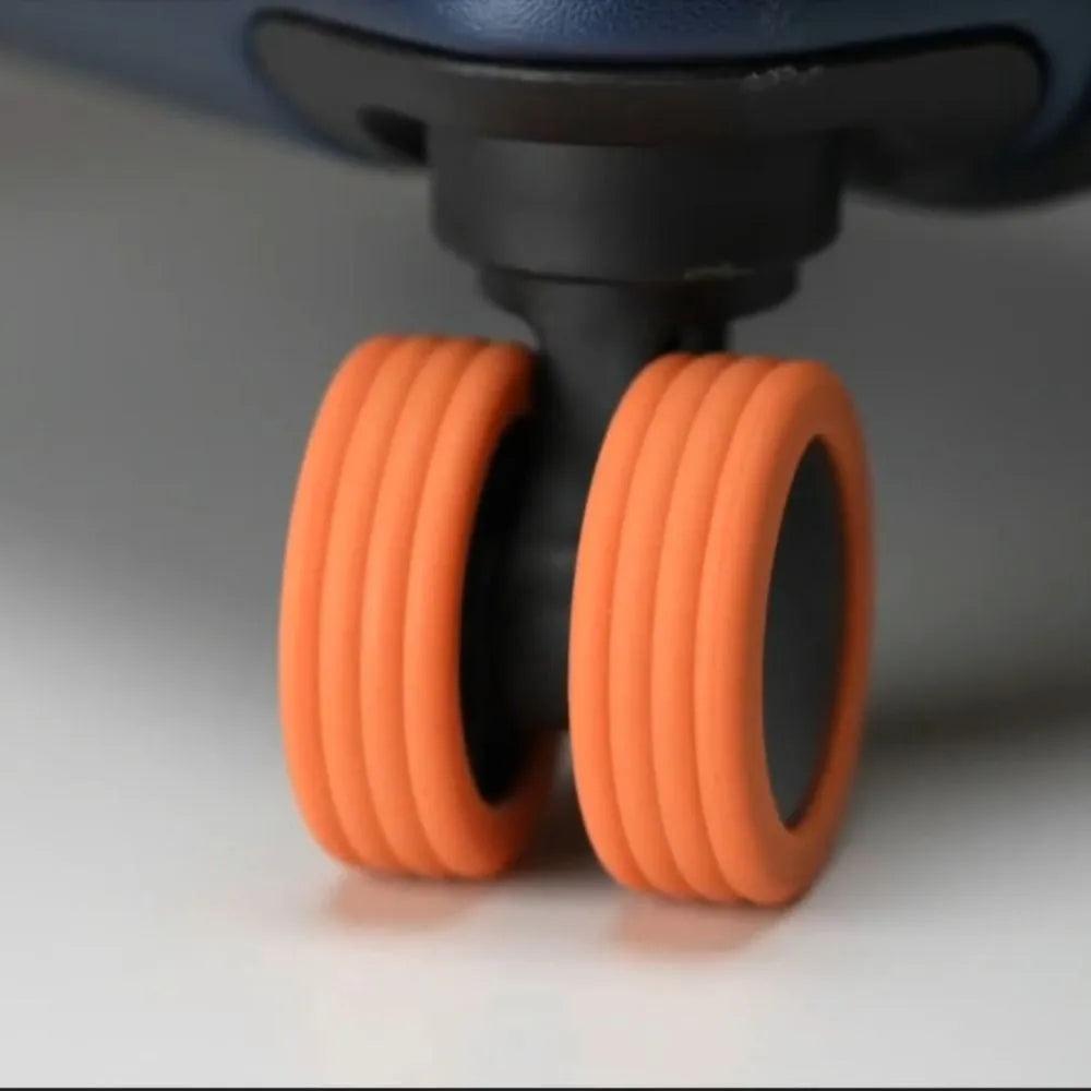 Silicone Luggage Wheel Covers Set (8 Pieces) by HitMyNeed