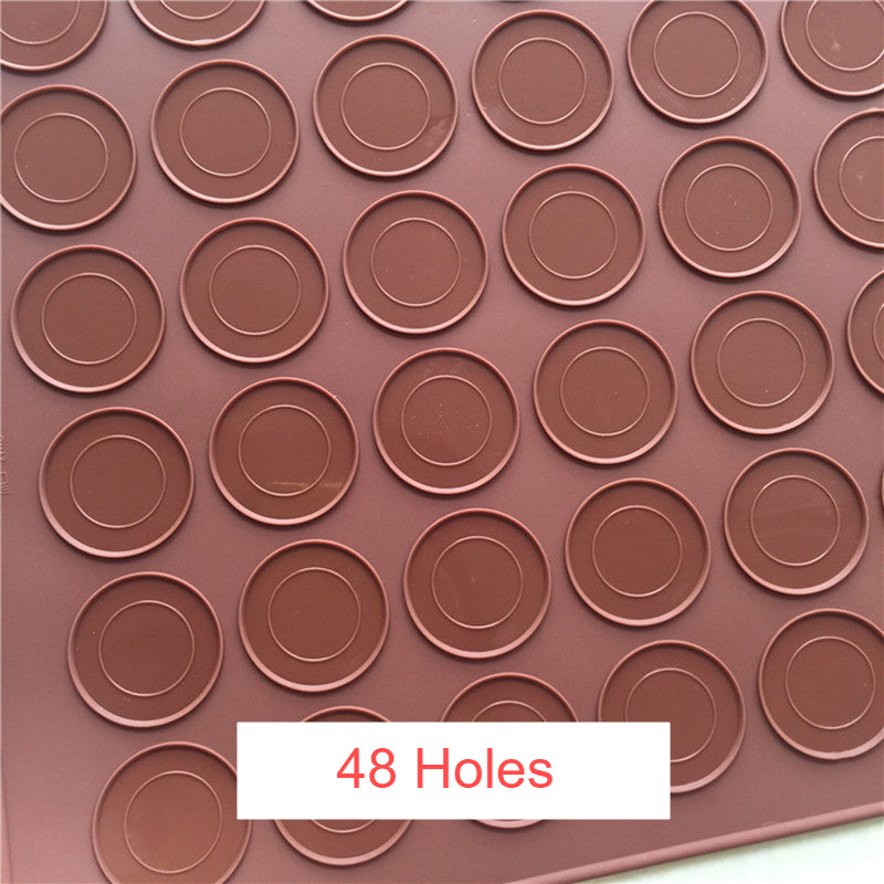 Silicone Macaron Baking Mat with Dispenser Tool by HitMyNeed