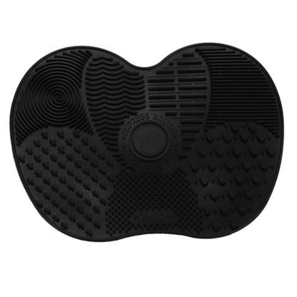 Silicone Makeup Brush Cleaning Pad 01-black by HitMyNeed