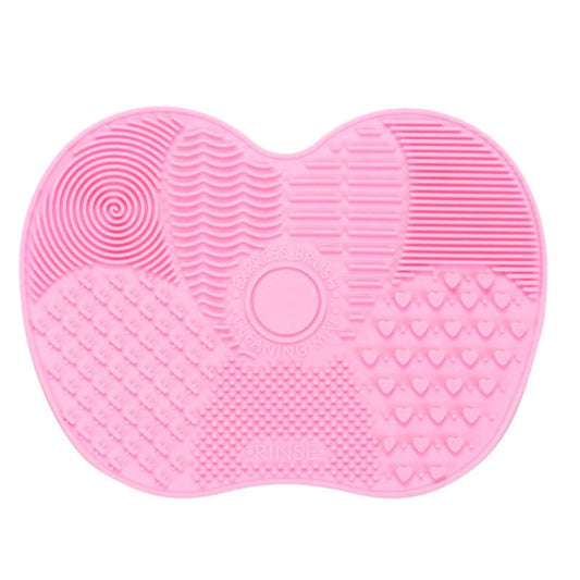 Silicone Makeup Brush Cleaning Pad 02-pink by HitMyNeed
