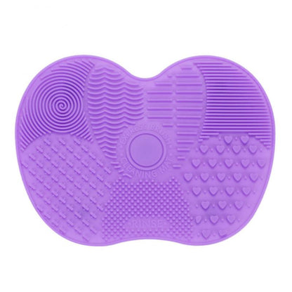 Silicone Makeup Brush Cleaning Pad 04-light-purple by HitMyNeed
