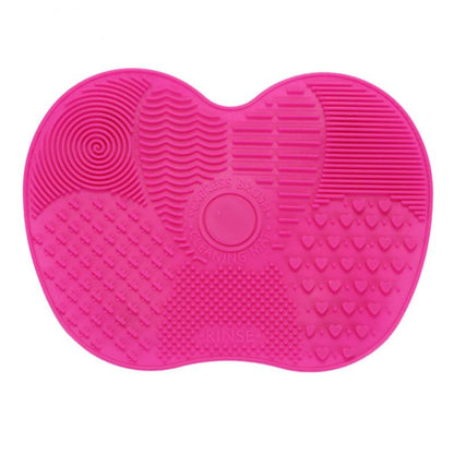 Silicone Makeup Brush Cleaning Pad 06-rose-red by HitMyNeed