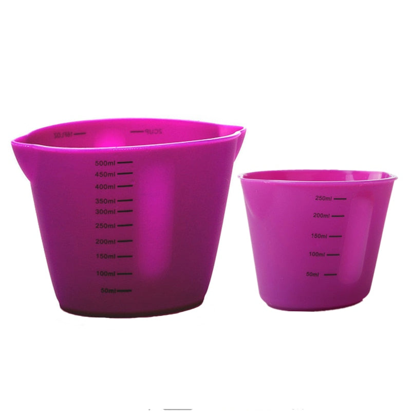 Silicone Measuring Cups Set 250ml & 500ml by HitMyNeed