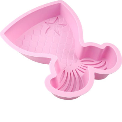 Silicone Mermaid Tail Cake Decorating Mold by HitMyNeed