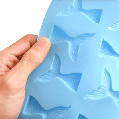 Silicone Mermaid Tail Chocolate Mold, 16-Cavity by HitMyNeed