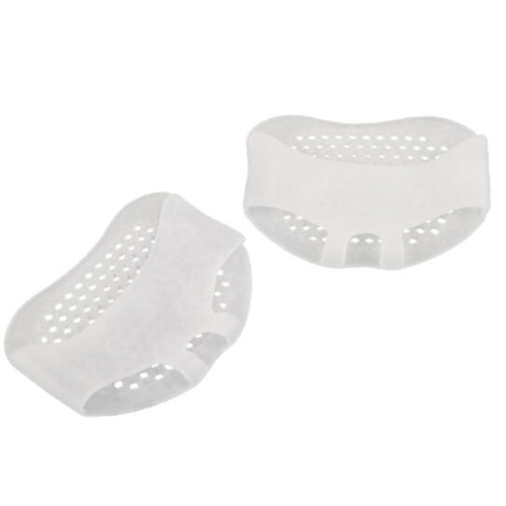 Silicone Metatarsal Pads with Toe Separator (Pair) 2pcs-white by HitMyNeed