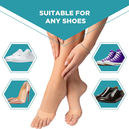 Silicone Metatarsal Pads with Toe Separator (Pair) by HitMyNeed