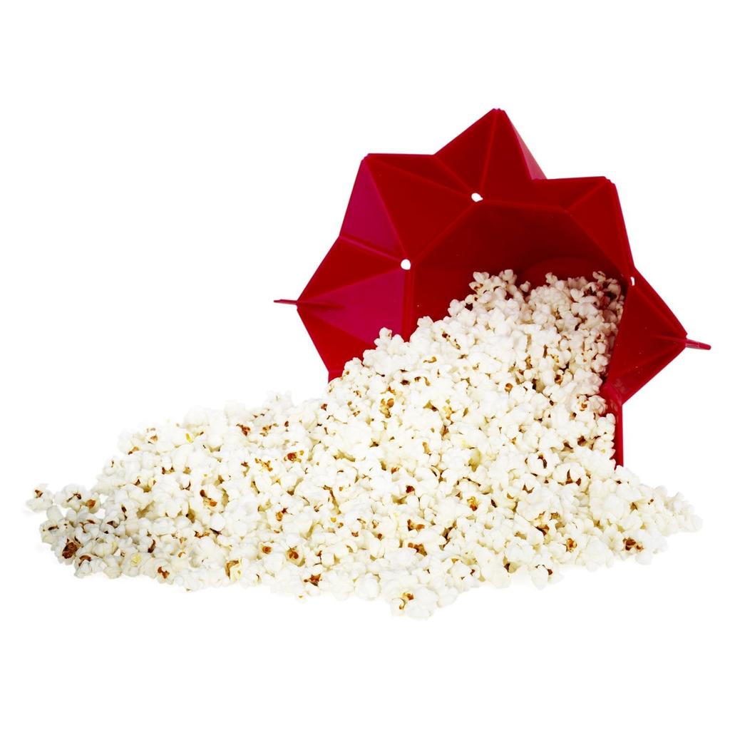 Silicone Microwave Popcorn Popper Bowl, 10-Cup Capacity by HitMyNeed