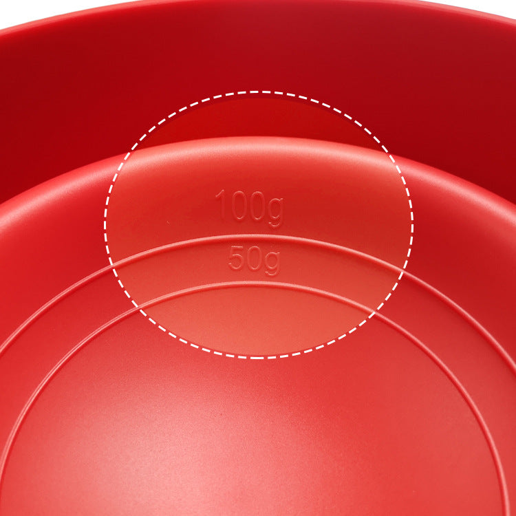 Silicone Microwave Popcorn Popper Bowl with Lid by HitMyNeed
