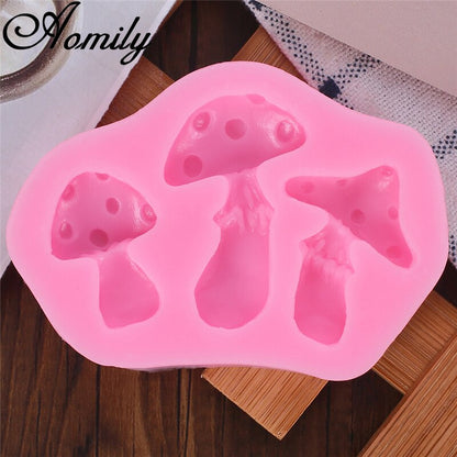 Silicone Mushroom Mold for Baking & Crafts by HitMyNeed
