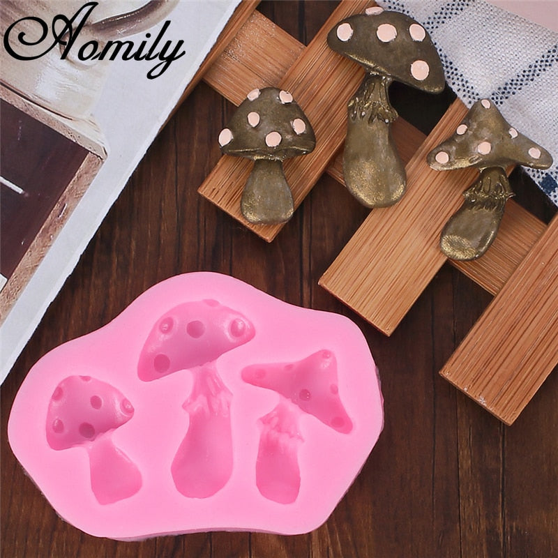 Silicone Mushroom Mold for Baking & Crafts by HitMyNeed