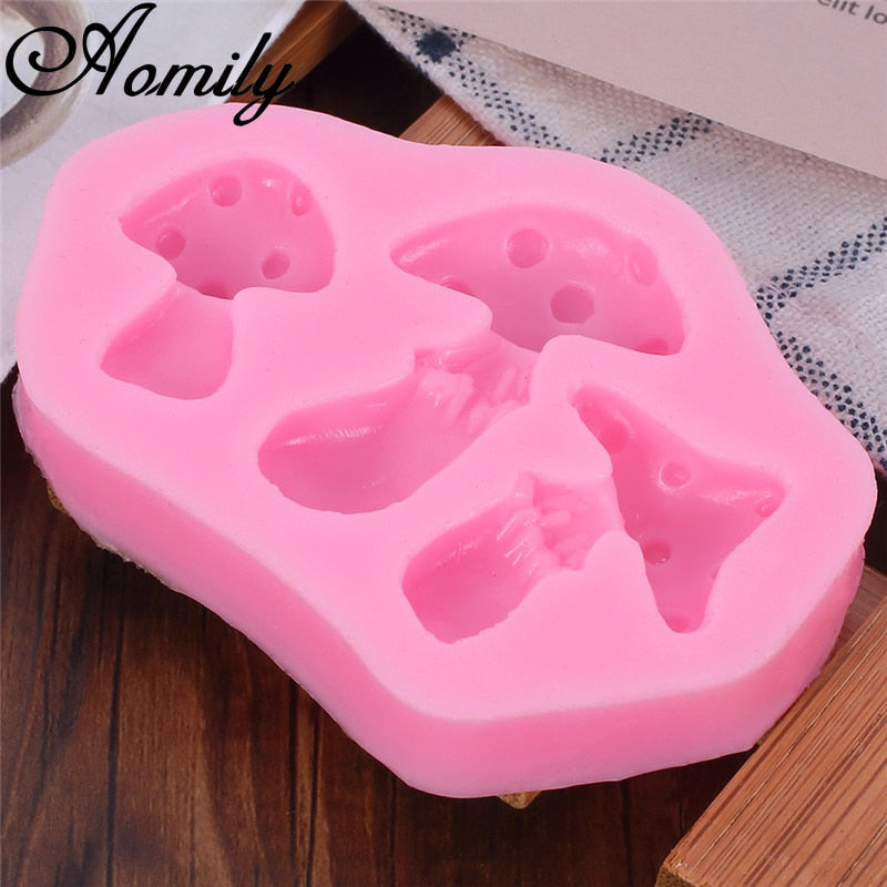 Silicone Mushroom Mold for Baking & Crafts by HitMyNeed