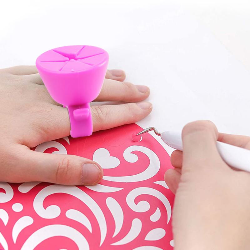 Silicone Nail Polish Holder Ring for Easy Application by HitMyNeed