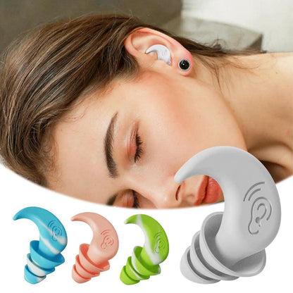 Silicone Noise-Reducing Waterproof Swimming Earplugs by HitMyNeed